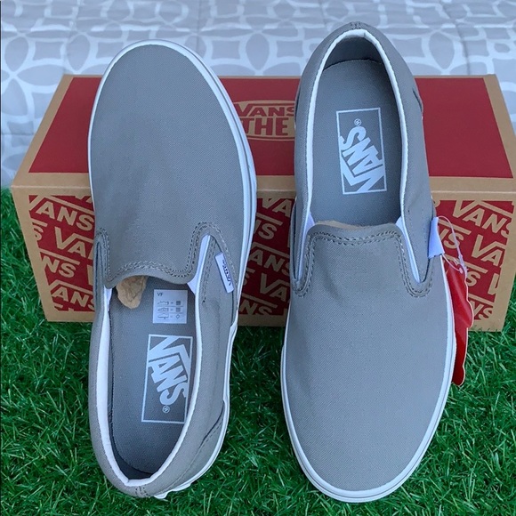 VANS CLASSIC SLIP-ON WILD DOVE/TRUE WHITE WMNS - Picture 3 of 16